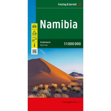 Strassenkarte Namibia 1:1 Mio. / Freytag & Berndt