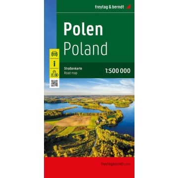 Strassenkarte Polen 1:500 000 / Freytag & Berndt