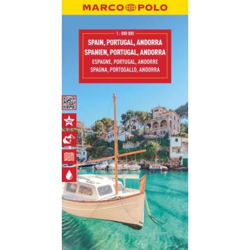 Strassenkarte Spanien Portugal 1:1 Mio. / Marco Polo