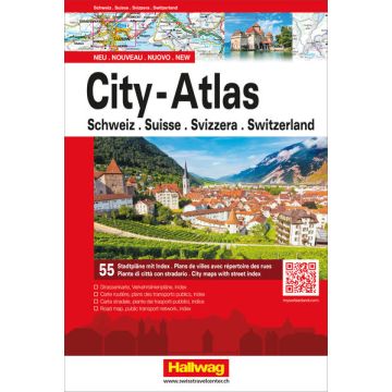 Strassenatlas Schweiz City-Atlas / Hallwag
