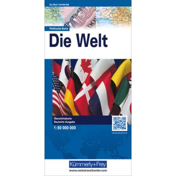 Welt politisch 1:50 Mio. / Kümmerly & Frey