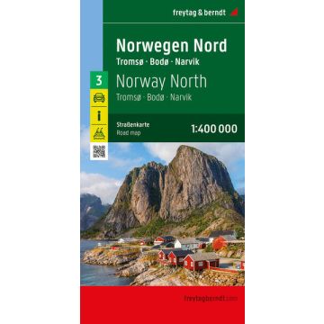 Strassenkarte Norwegen Nr. 3 Nord 1:400 000 / Freytag & Berndt