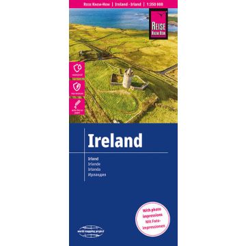 Strassenkarte Irland 1:350 000 / Reise Know-How