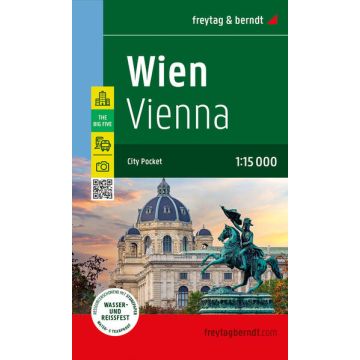 Plan de ville Vienne 1:15 000 City Pocket / Freytag & Berndt