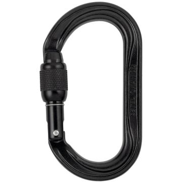 Mousqueton Oxan Screw Lock Noir