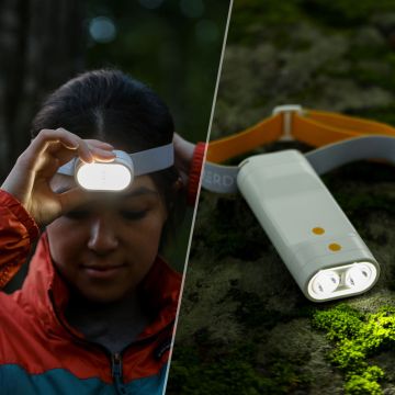 Lampe frontale et lampe de poche Beam 2 en 1