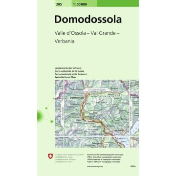 285 Domodossola 1:50 000 / Swisstopo