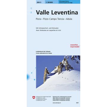 266 S Valle Leventina Skitourenkarte 1:50 000 