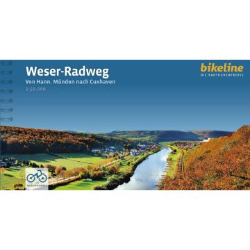 Veloführer Weser Radweg Bikeline /Esterbauer