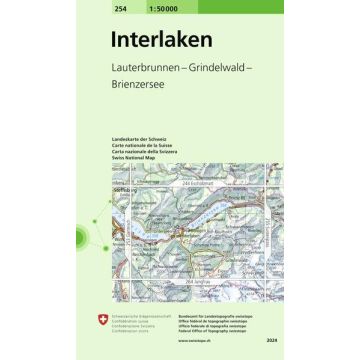 254 Interlaken 1:50 000 / Swisstopo