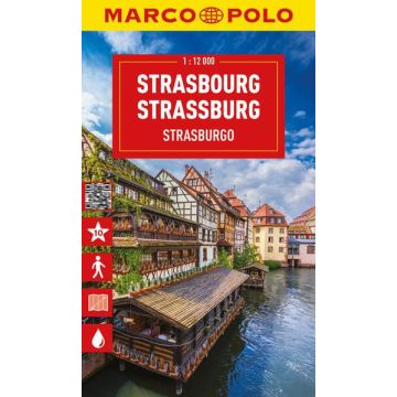 Stadtplan Strassburg 1:12 000 / Marco Polo City Map