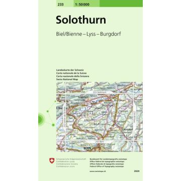 233 Solothurn 1:50 000 / Swisstopo