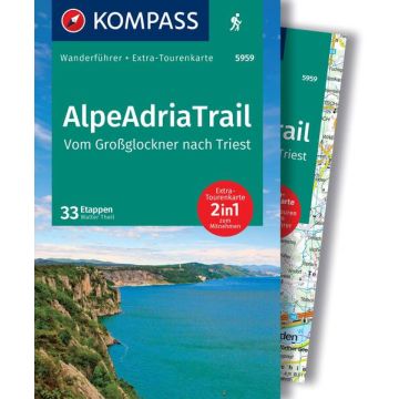 Wanderführer AlpeAdriaTrail / Kompass 