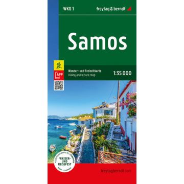 Wanderkarte Samos 1:35 000 / Freytag &  Berndt
