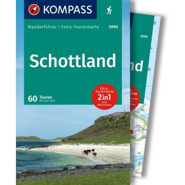 Wanderführer Schottland mit Wanderkarte / Kompass