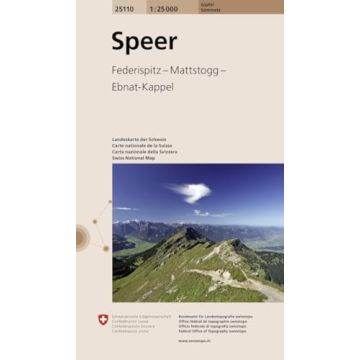25110 Speer 1:25 000 / Swisstopo (Sommets)
