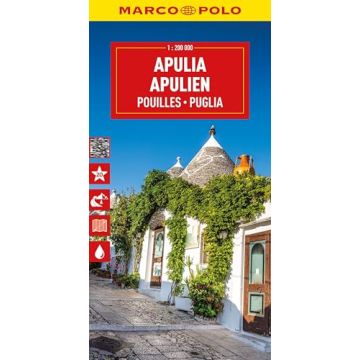 Strassenkarte Apulien 1:200 000 / Marco Polo Italien 11