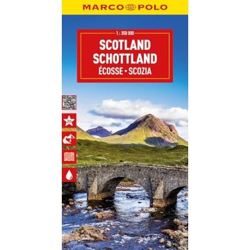 Strassenkarte Schottland 1:350 000 / Marco Polo