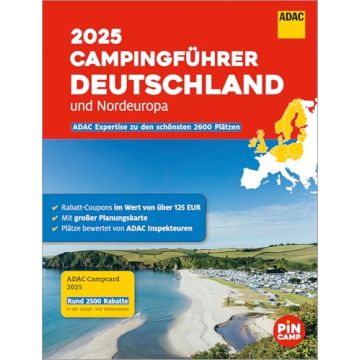 ADAC Campingführer Nordeuropa Deutschland 2025