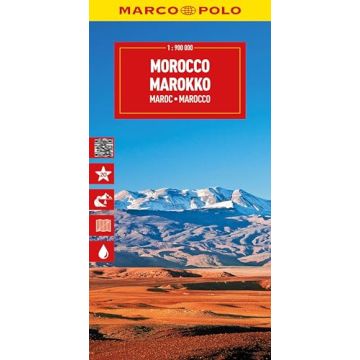 Strassenkarte Marokko 1:900 000 / Marco Polo