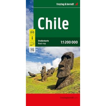 Strassenkarte Chile 1:1 200 000 / Freytag & Berndt