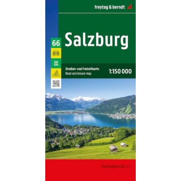Strassenkarte Salzburg 1:150 000 / Freytag & Berndt