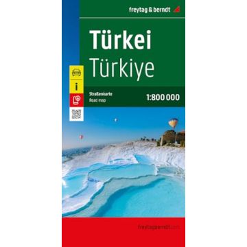 Strassenkarte Türkei 1:800 000 / Freytag & Berndt