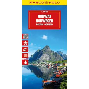 Strassenkarte Norwegen 1:900 000 / Marco Polo