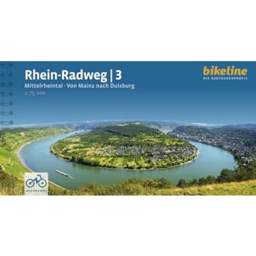 Veloführer Rhein Radweg 3 Bikeline /Esterbauer
