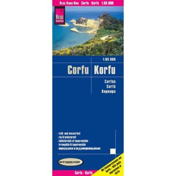 Strassenkarte Korfu 1:65 000 / Reise Know-How