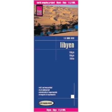 Strassenkarte Libyen 1:1,6 Mio. / Reise Know-How