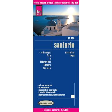 Strassenkarte Santorin 1:25 000 / Reise Know-How