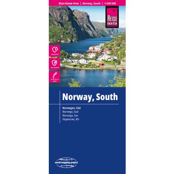 Strassenkarte Norwegen Süd 1:500 000 / Reise Know-How