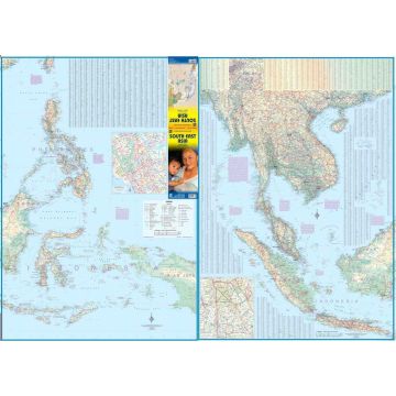 Strassenkarte South East Asia 1:4 Mio. / ITMB