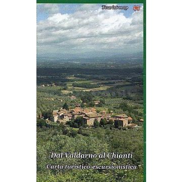 Wanderkarte Dal Valdarno al Chianti 1: 50 000