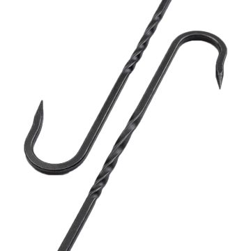 Crochet de barbecue/chaîne Cowboy Grill S-Hook & Chain Set