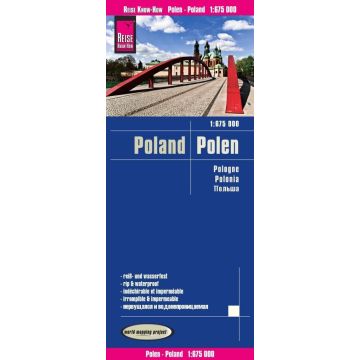 Strassenkarte Polen 1:675 000 / Reise Know-How