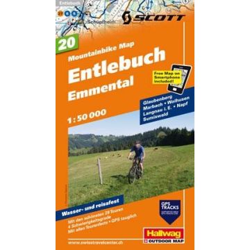 Mountainbike Map 20 Entlebuch / Hallwag