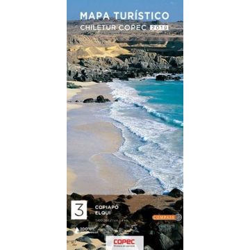 Strassenkarte Chile 3 Copiapo Elqui 1:400 000 / Compass