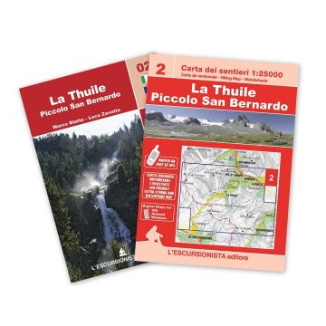 Wanderkarte 2 La Thuile, Piccolo San Bernardo 1:25 000 / Escursionista