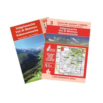 Wanderkarte 3 Valgrisenche 1:25 000 / Escursionista