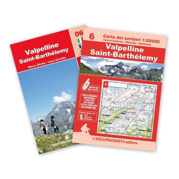 Wanderkarte 6 Valpelline, Saint-Barthélemy 1:25 000 / Escursionista