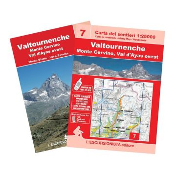 Wanderkarte 7 Valtournenche 1:25 000 / Escursionista