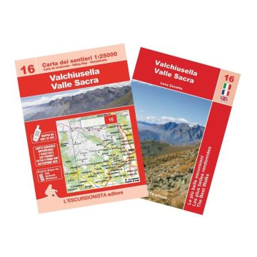 Wanderkarte 16 Valchiusella, Valle Sacra  1:25 000 / Escursionista 