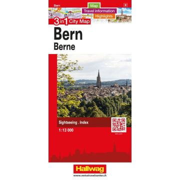 Stadtplan Bern 3in1 City Map 1:13 000 / Hallwag