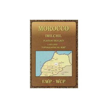 Carte topographique Imilchil 1:160 000 Maroc / EWP