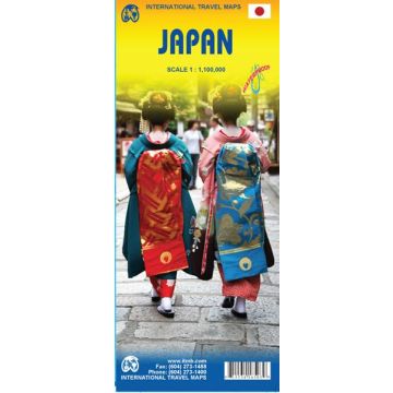 Strassenkarte Japan 1:1 100 000 / ITMB