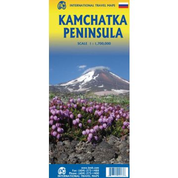 Strassenkarte Kamchatka Peninsula 1:1 700 000 / ITMB