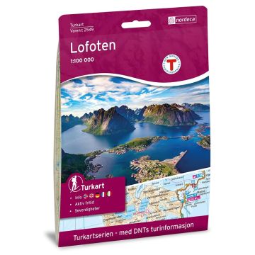 Wanderkarte Turkart 2549 Lofoten 1:100 000 / Nordeca