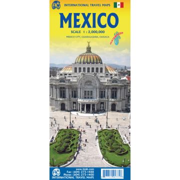 Strassenkarte Mexico 1:2 Mio. / ITMB